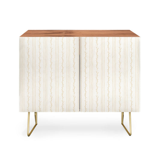 Little Arrow Design Co branch stripes cream Credenza