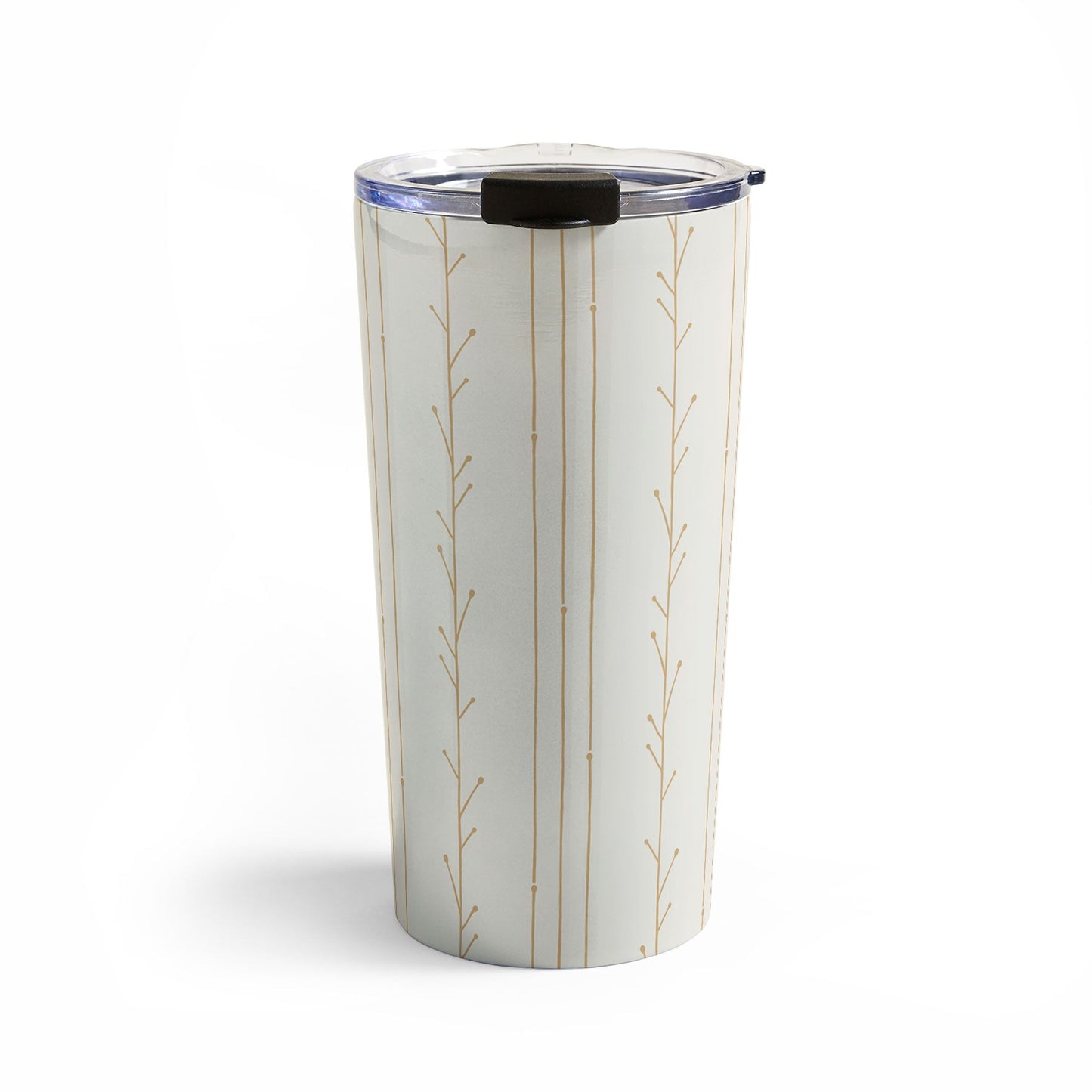 Little Arrow Design Co branch stripes cream Travel Mug