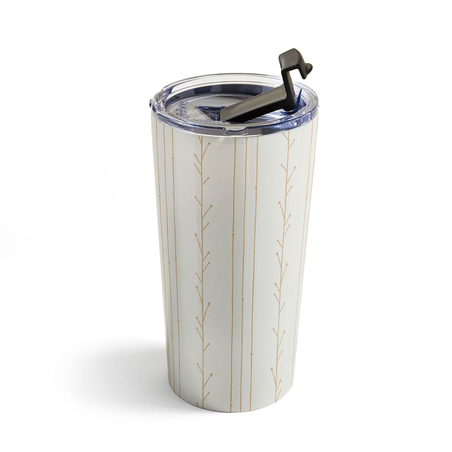Little Arrow Design Co branch stripes cream Travel Mug