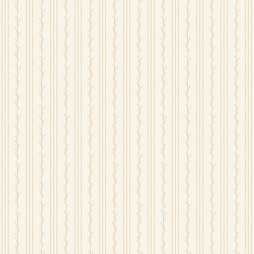 Little Arrow Design Co branch stripes cream Wall Mural