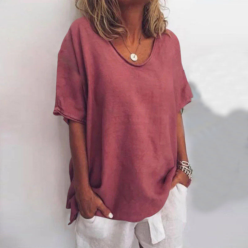 Elara - Comfortabele Losse Blouse