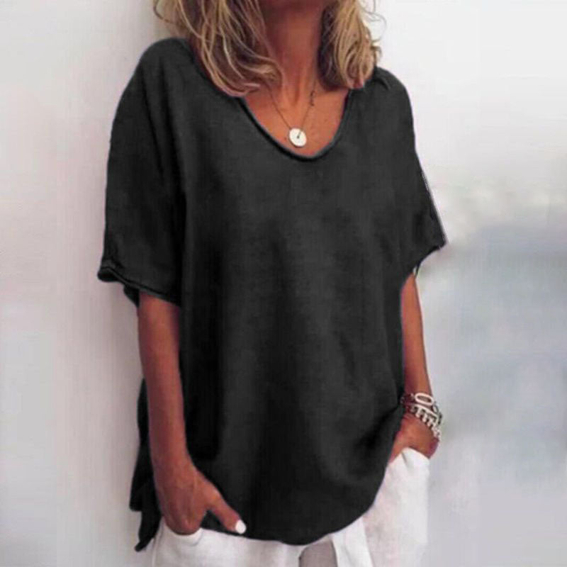 Elara - Comfortabele Losse Blouse