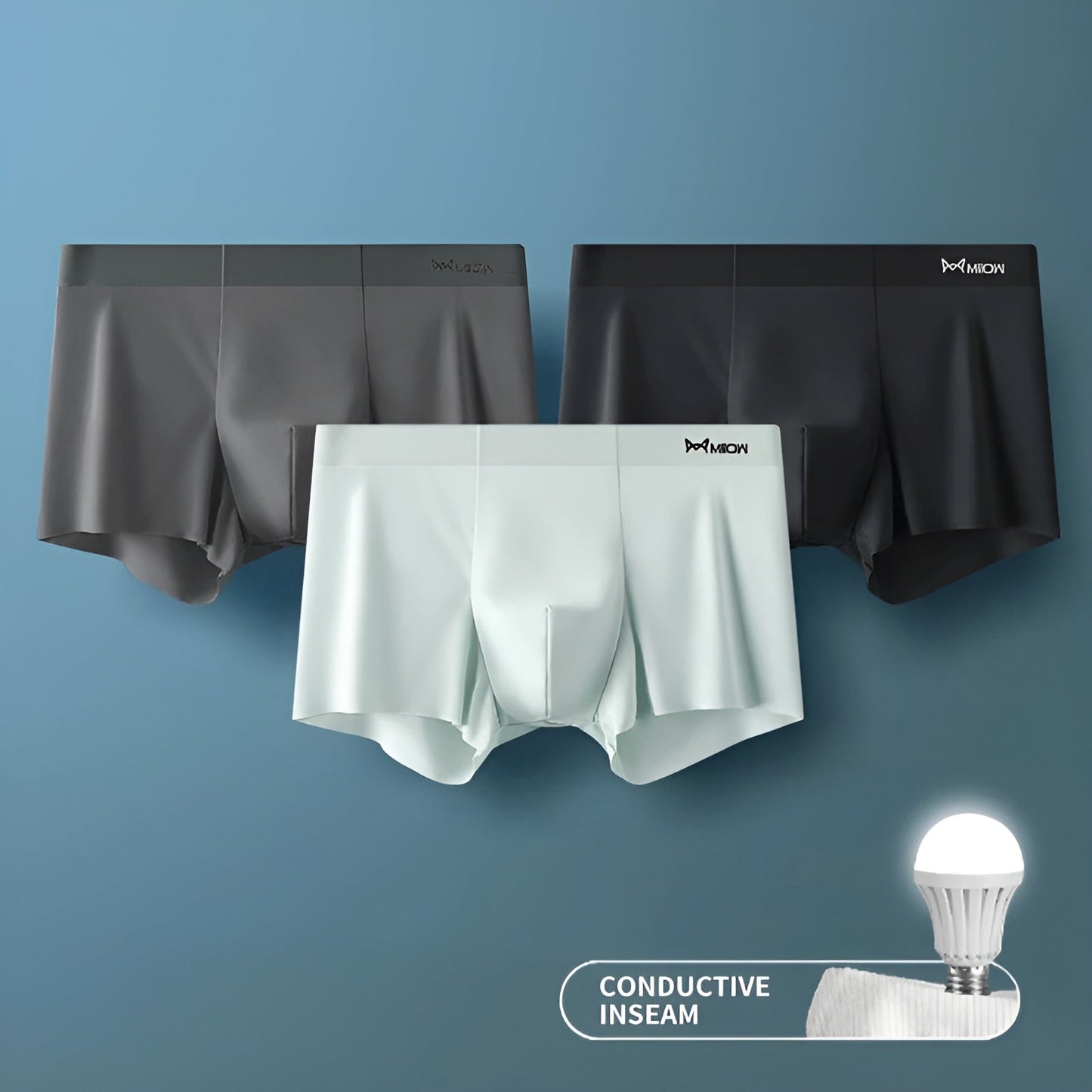 Naadloze herenboxershorts