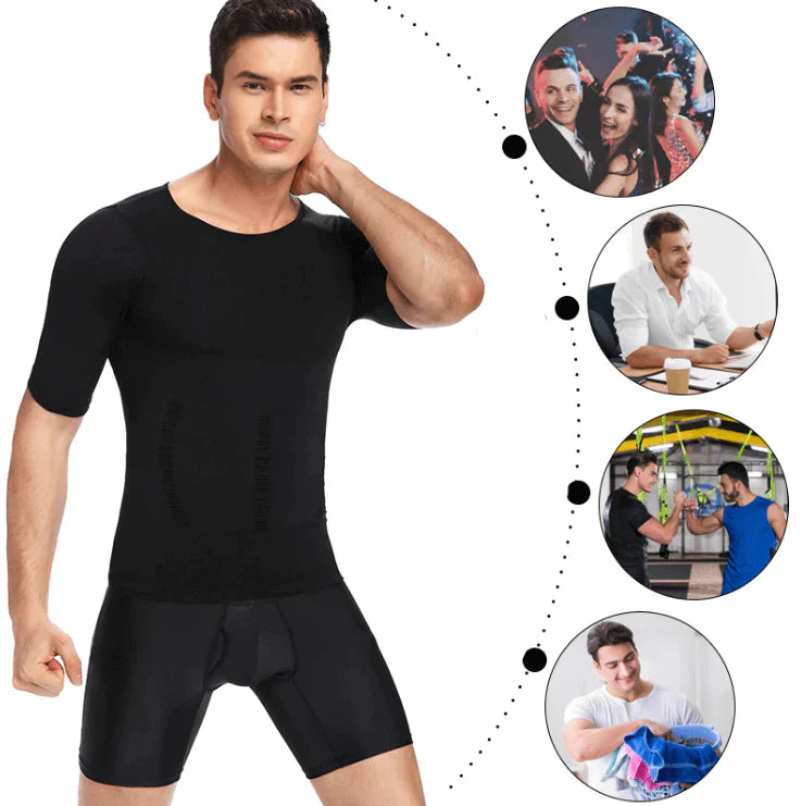 Herbert - Compressie Shapewear Boxers Voor Heren - Toning & Ondersteuning