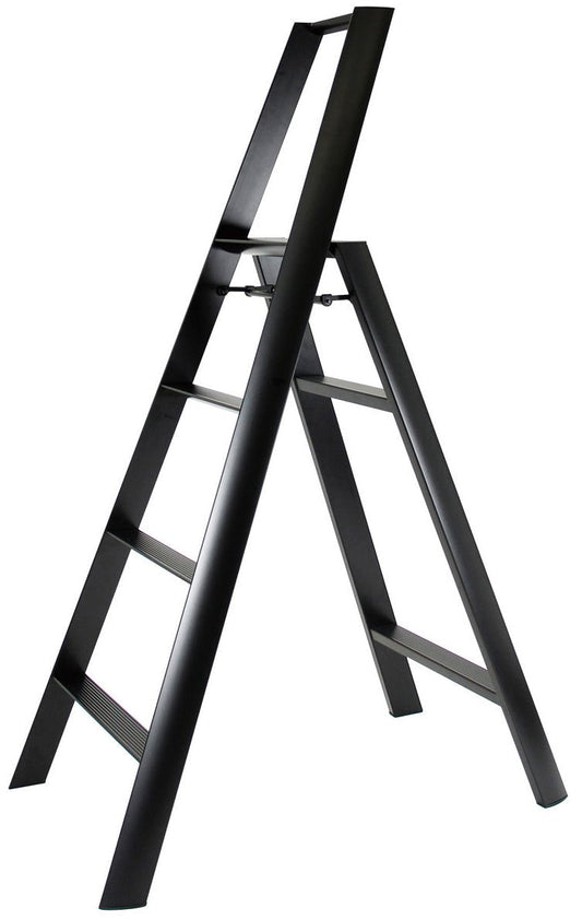 Open Box - Metaphys Lucano Stepstool 4-Step - Black