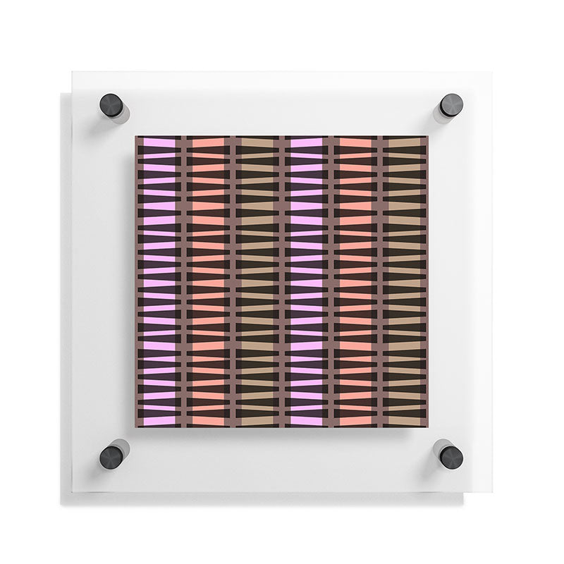 Mirimo Korath Striped Floating Acrylic Print