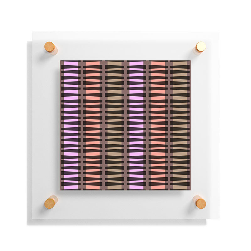 Mirimo Korath Striped Floating Acrylic Print