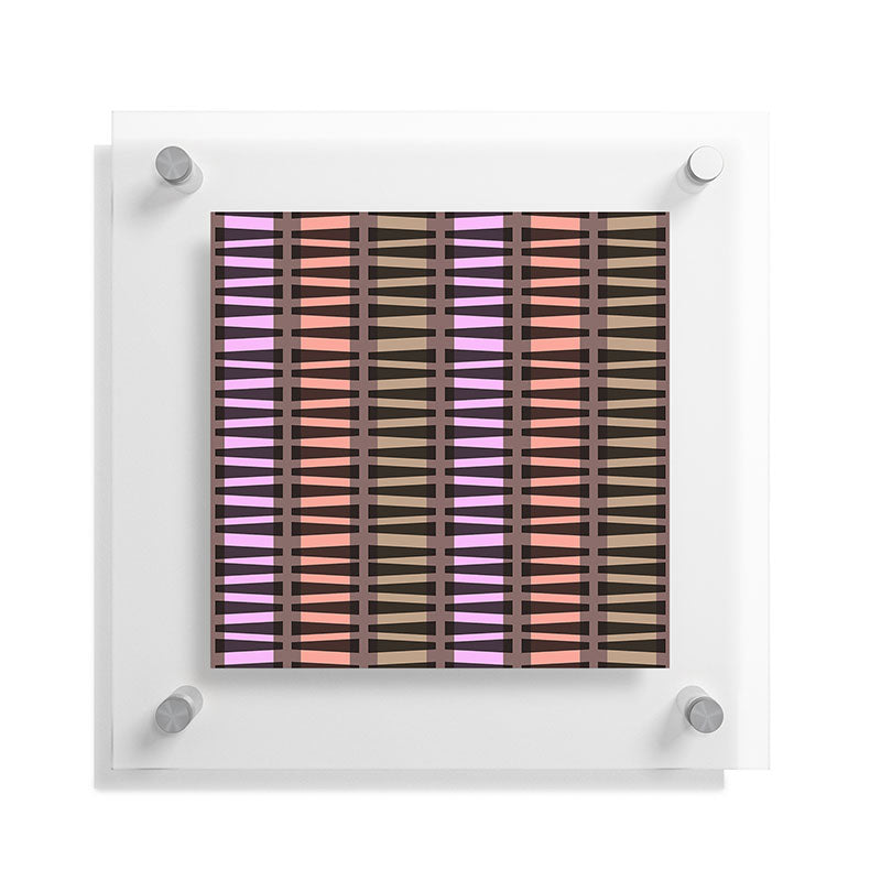 Mirimo Korath Striped Floating Acrylic Print