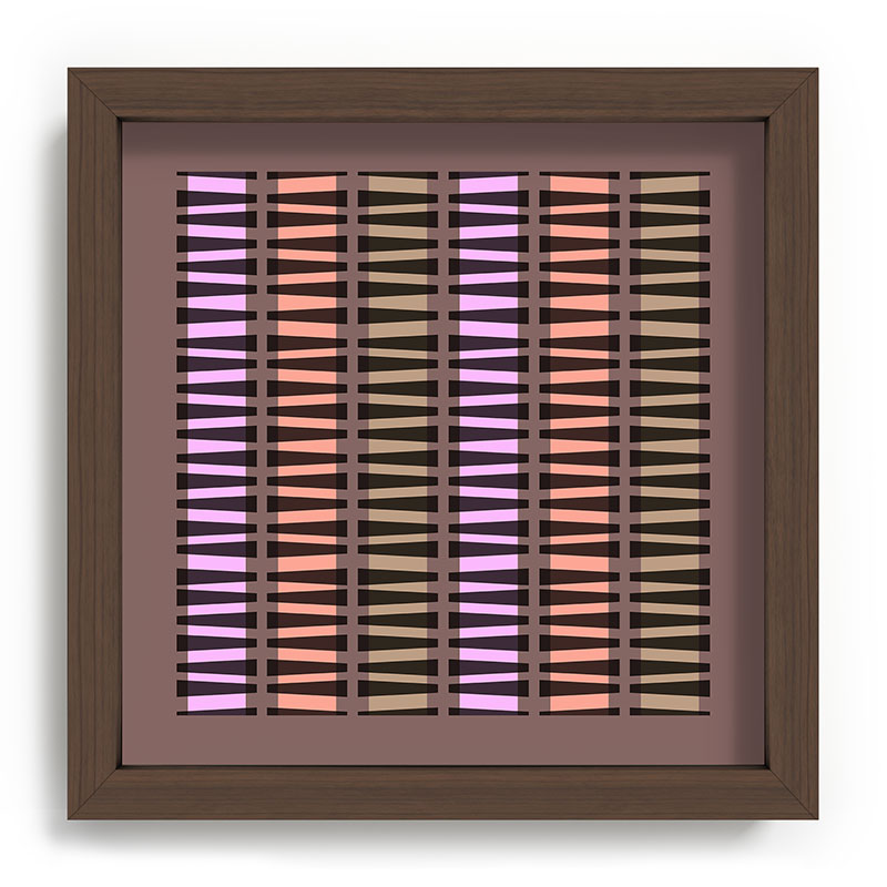 Mirimo Korath Striped Recessed Framing Square