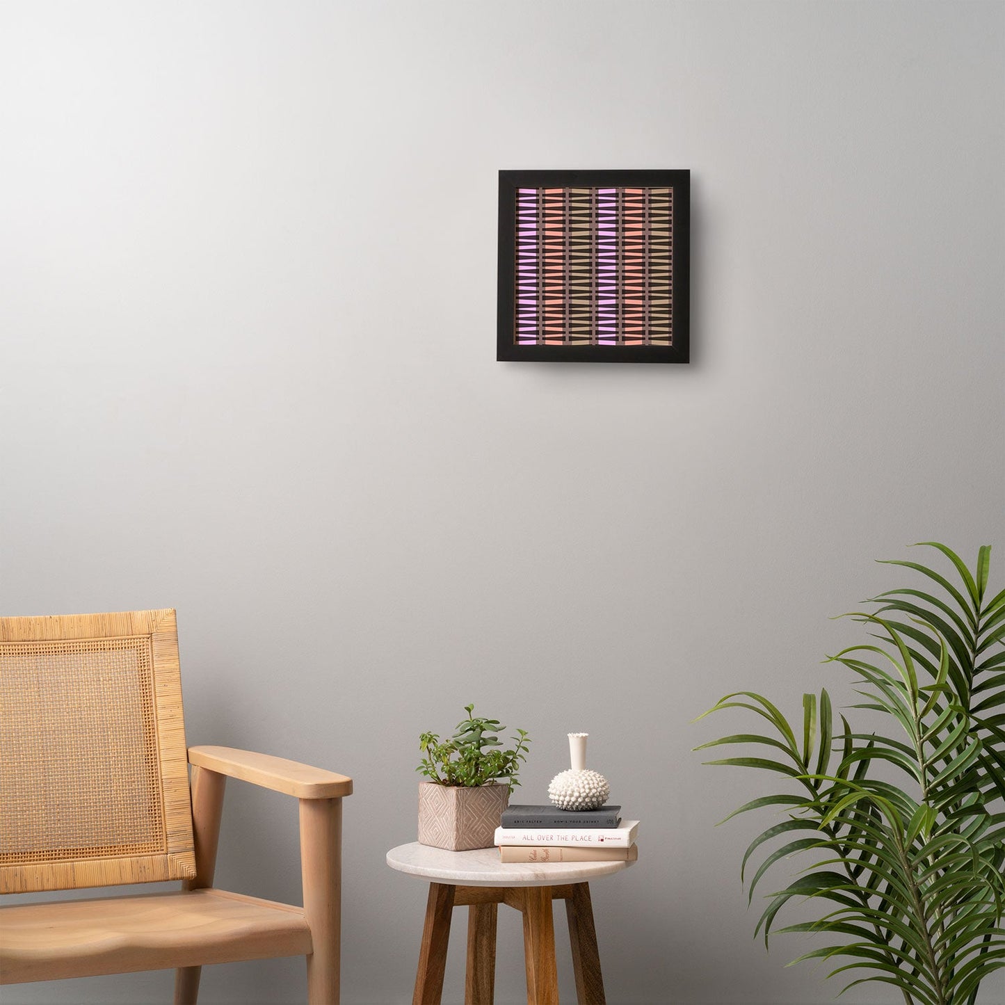 Mirimo Korath Striped Framed Wall Art