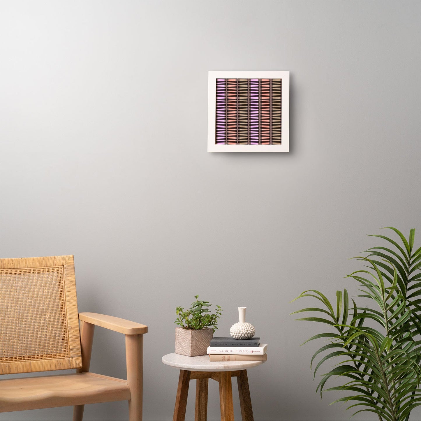Mirimo Korath Striped Framed Wall Art
