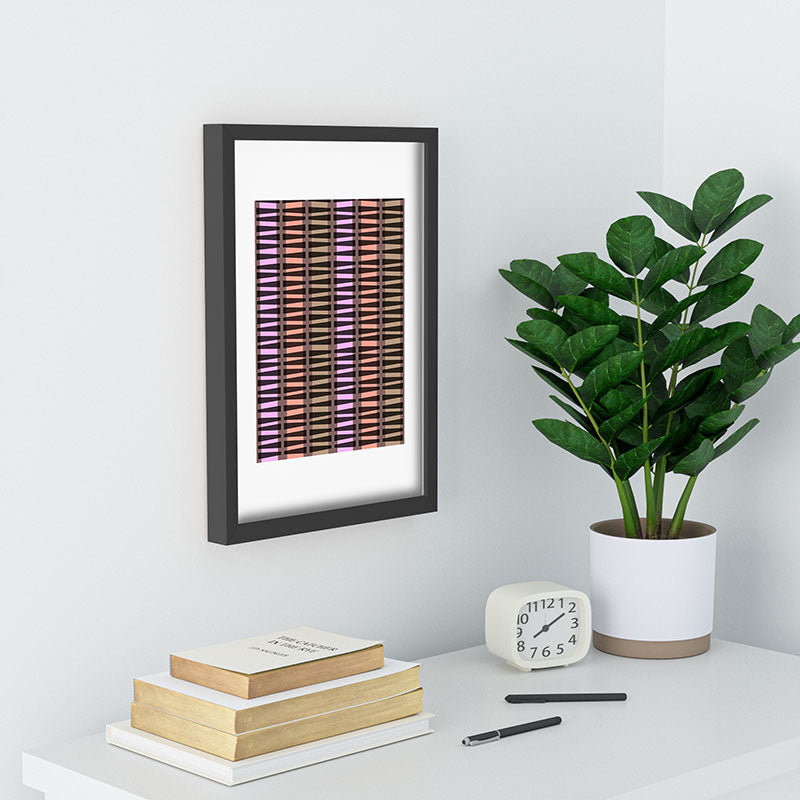 Mirimo Korath Striped Recessed Framing Rectangle