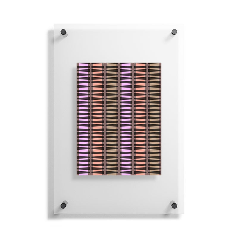 Mirimo Korath Striped Floating Acrylic Print
