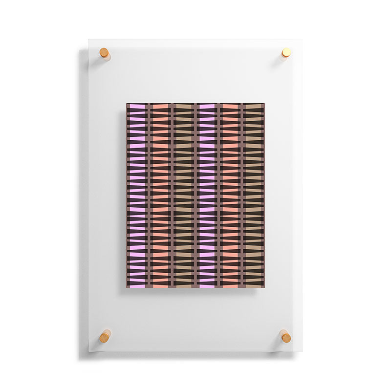 Mirimo Korath Striped Floating Acrylic Print