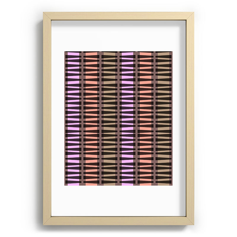Mirimo Korath Striped Recessed Framing Rectangle