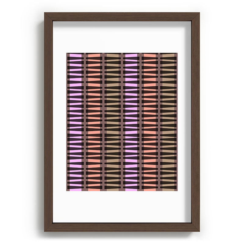 Mirimo Korath Striped Recessed Framing Rectangle
