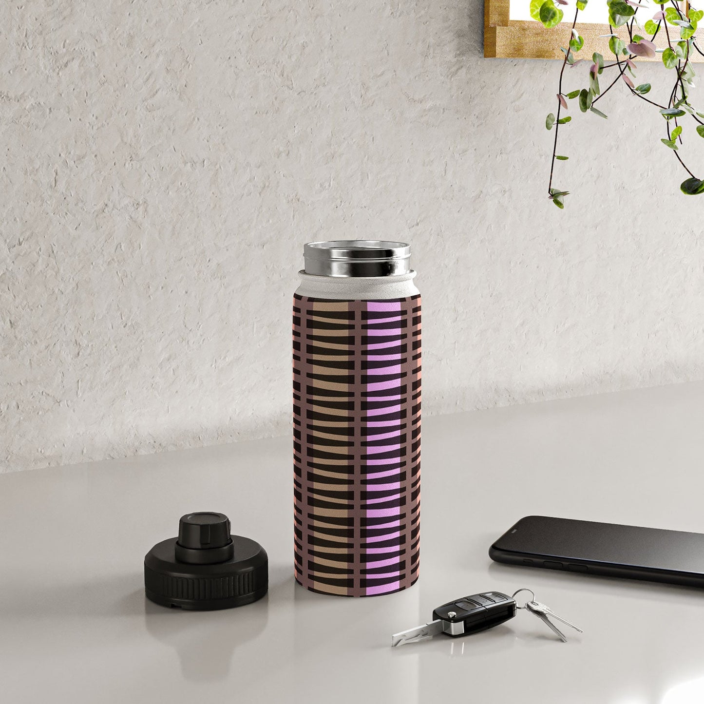 Mirimo Korath Striped Water Bottle