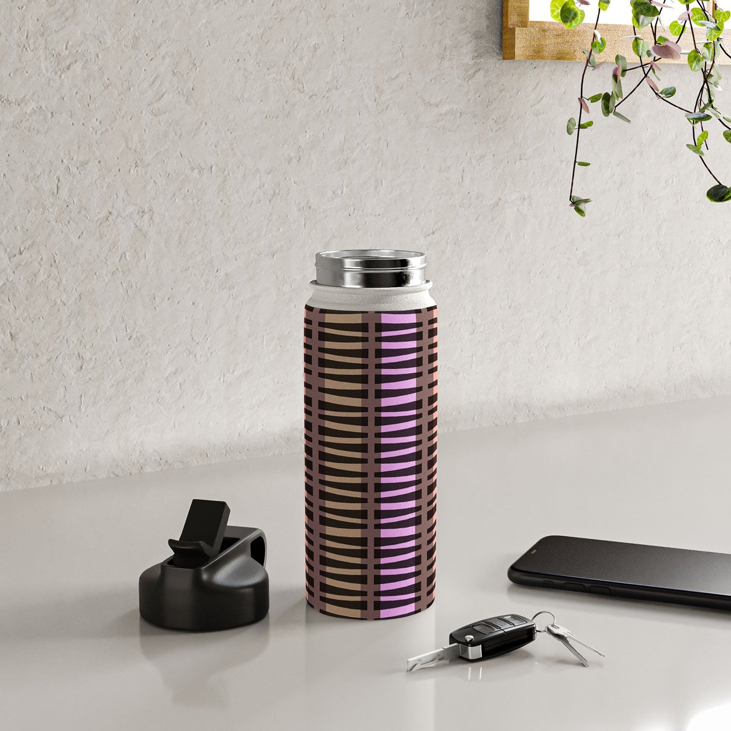Mirimo Korath Striped Water Bottle