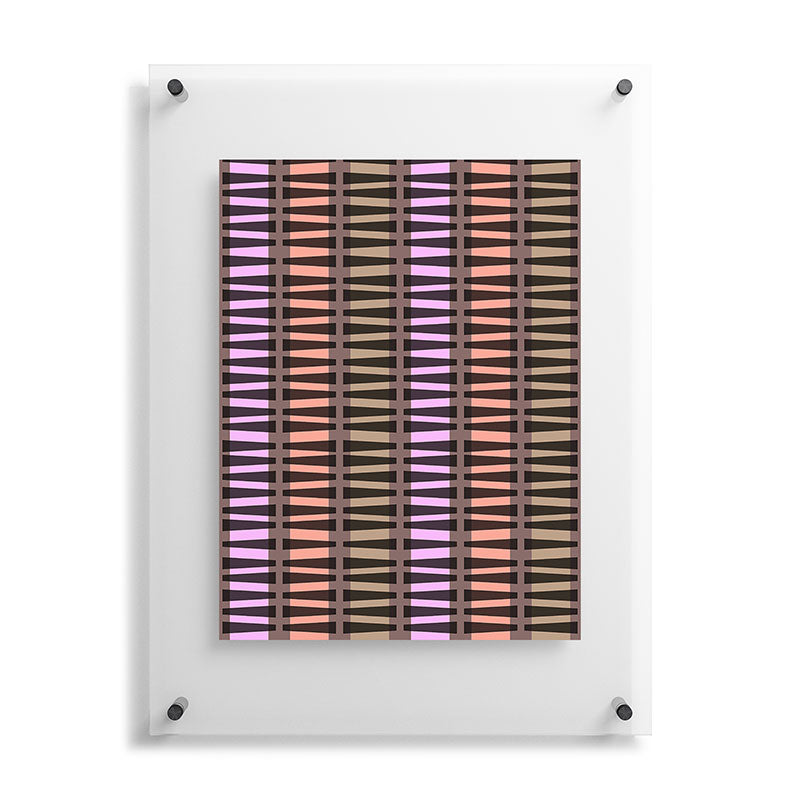 Mirimo Korath Striped Floating Acrylic Print