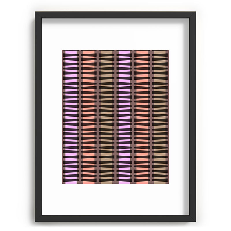 Mirimo Korath Striped Recessed Framing Rectangle