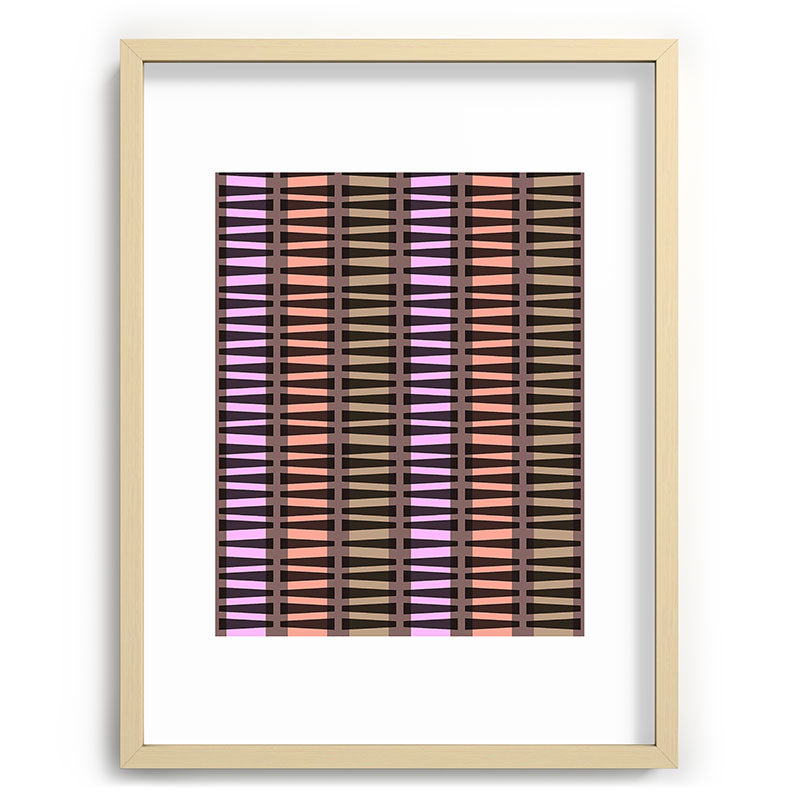 Mirimo Korath Striped Recessed Framing Rectangle