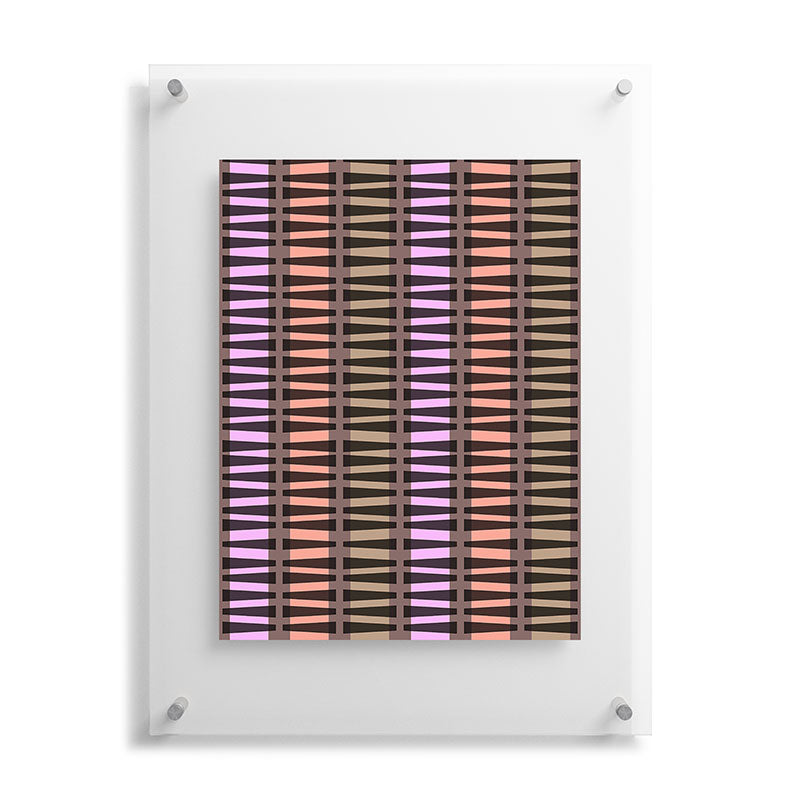 Mirimo Korath Striped Floating Acrylic Print