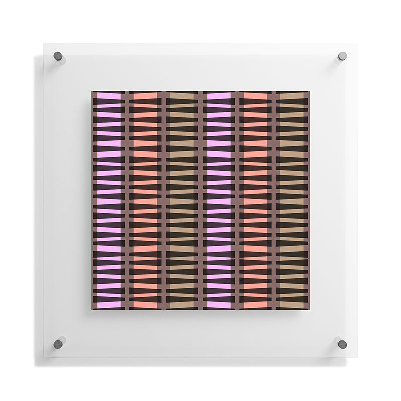 Mirimo Korath Striped Floating Acrylic Print