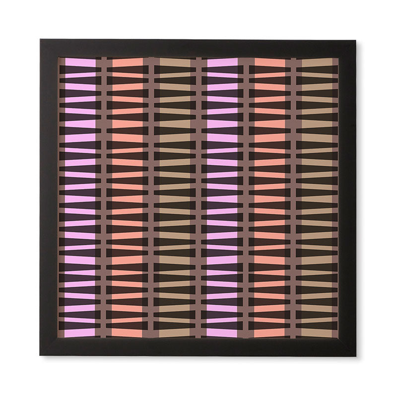 Mirimo Korath Striped Framed Wall Art