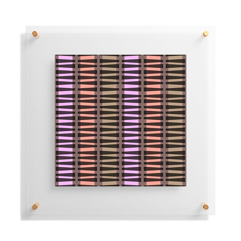 Mirimo Korath Striped Floating Acrylic Print