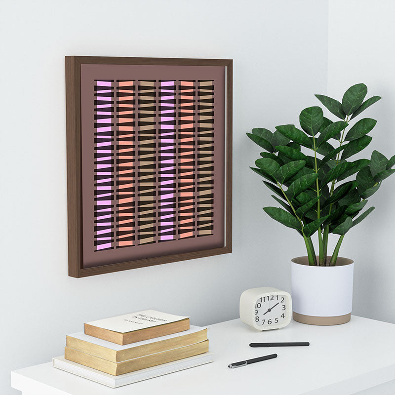 Mirimo Korath Striped Recessed Framing Square