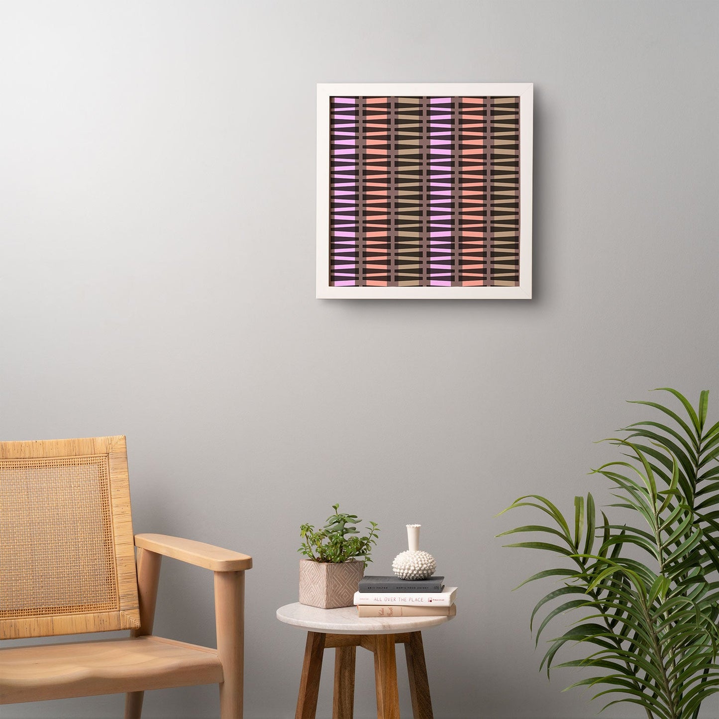 Mirimo Korath Striped Framed Wall Art