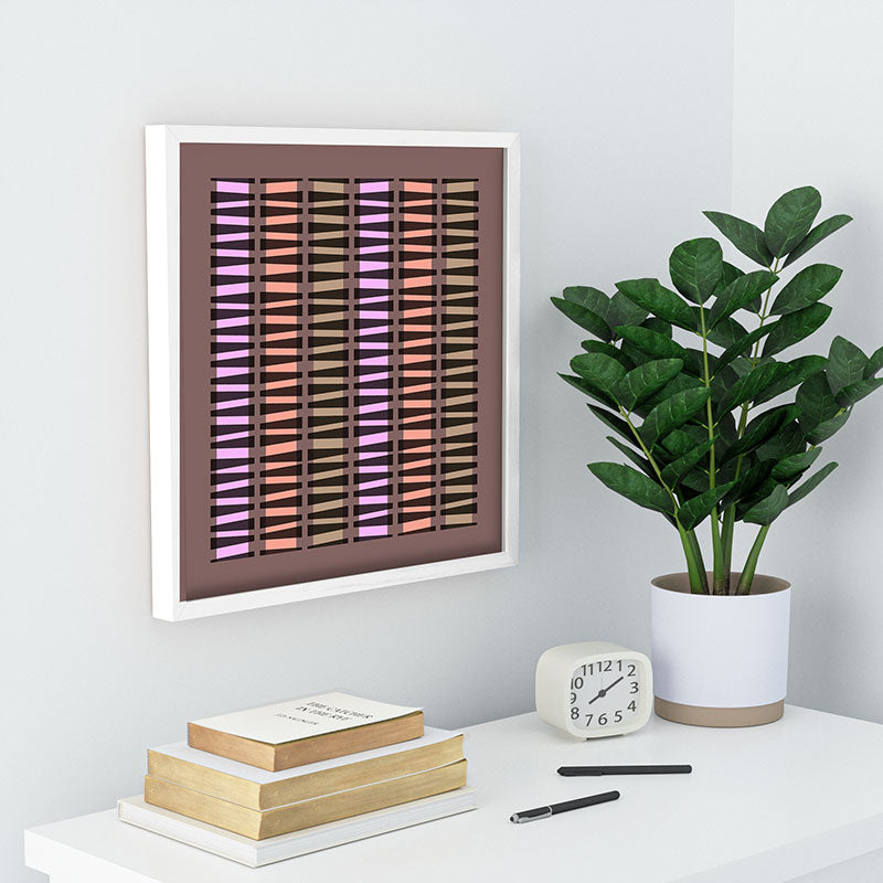 Mirimo Korath Striped Recessed Framing Square