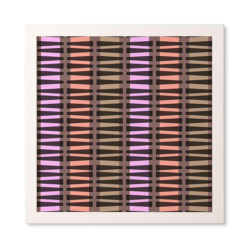 Mirimo Korath Striped Framed Wall Art