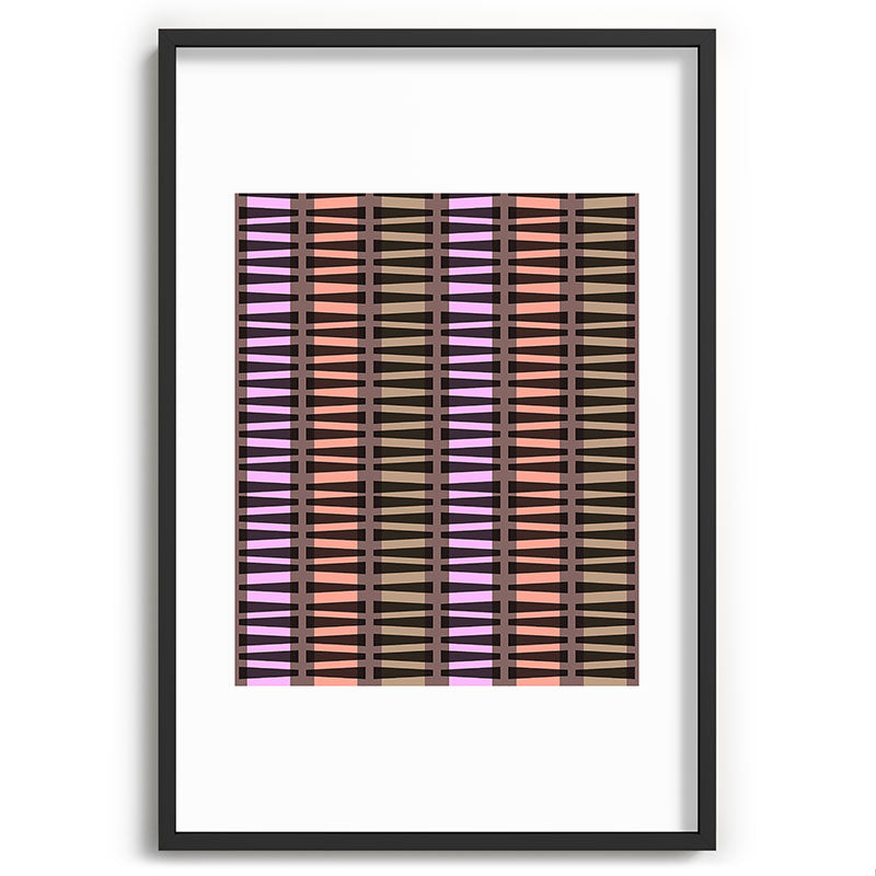 Mirimo Korath Striped Recessed Framing Rectangle
