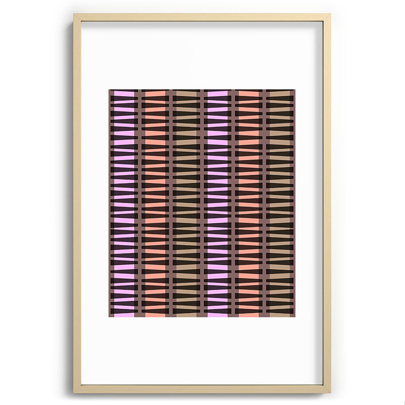 Mirimo Korath Striped Recessed Framing Rectangle