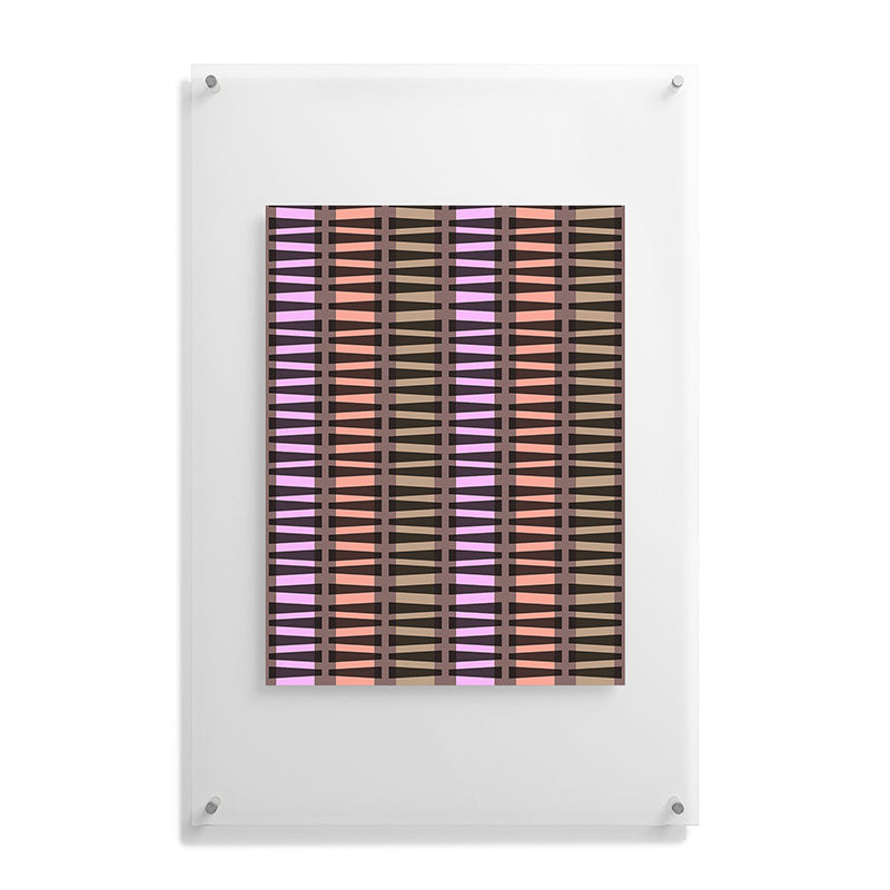 Mirimo Korath Striped Floating Acrylic Print
