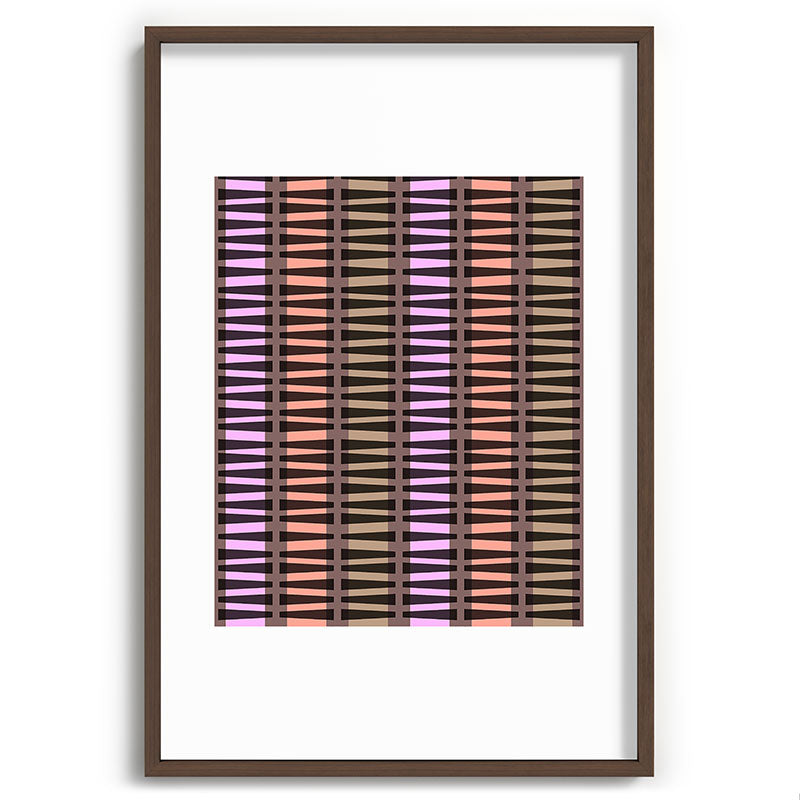 Mirimo Korath Striped Recessed Framing Rectangle
