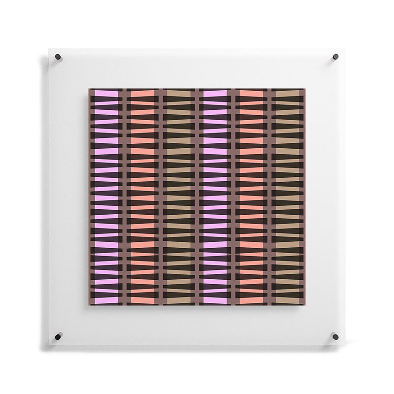 Mirimo Korath Striped Floating Acrylic Print