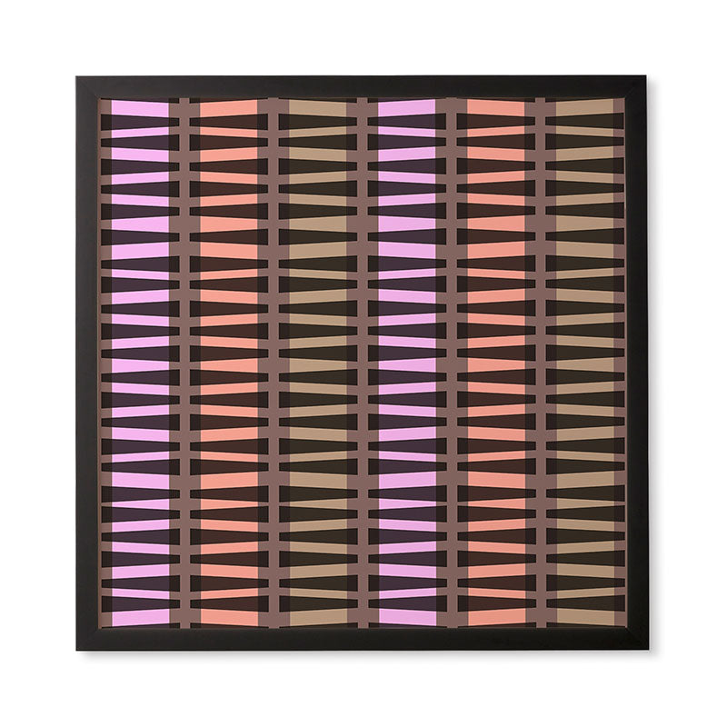 Mirimo Korath Striped Framed Wall Art