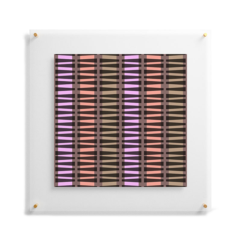 Mirimo Korath Striped Floating Acrylic Print