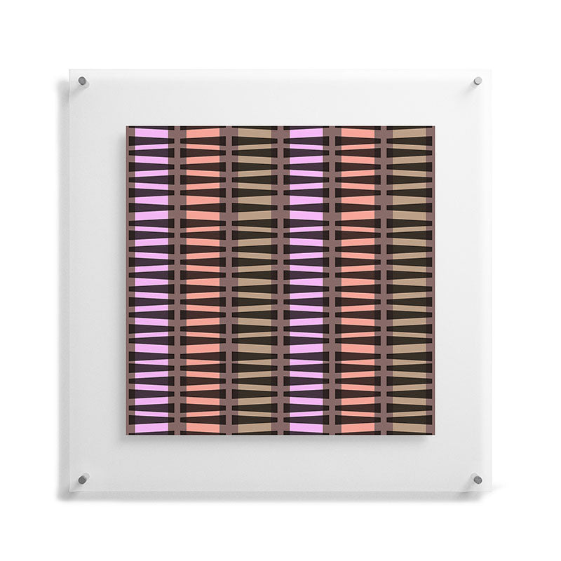 Mirimo Korath Striped Floating Acrylic Print