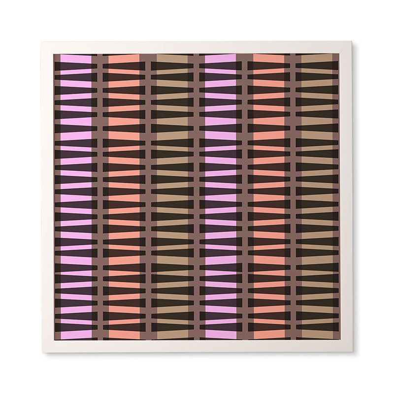 Mirimo Korath Striped Framed Wall Art