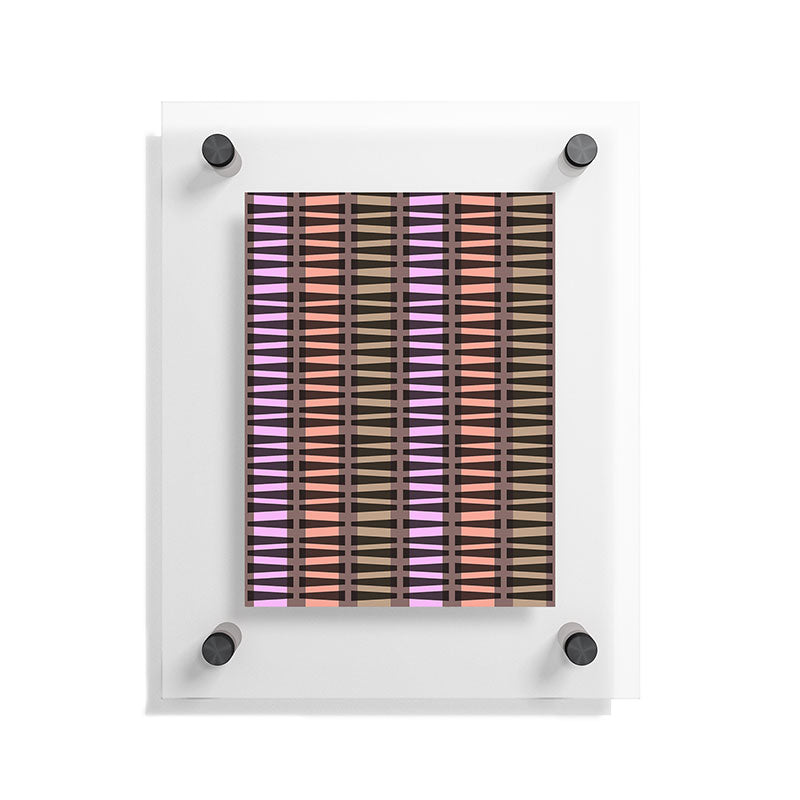 Mirimo Korath Striped Floating Acrylic Print