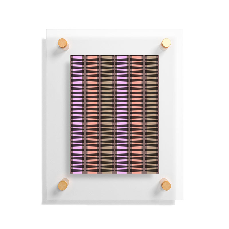 Mirimo Korath Striped Floating Acrylic Print