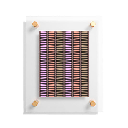 Mirimo Korath Striped Floating Acrylic Print