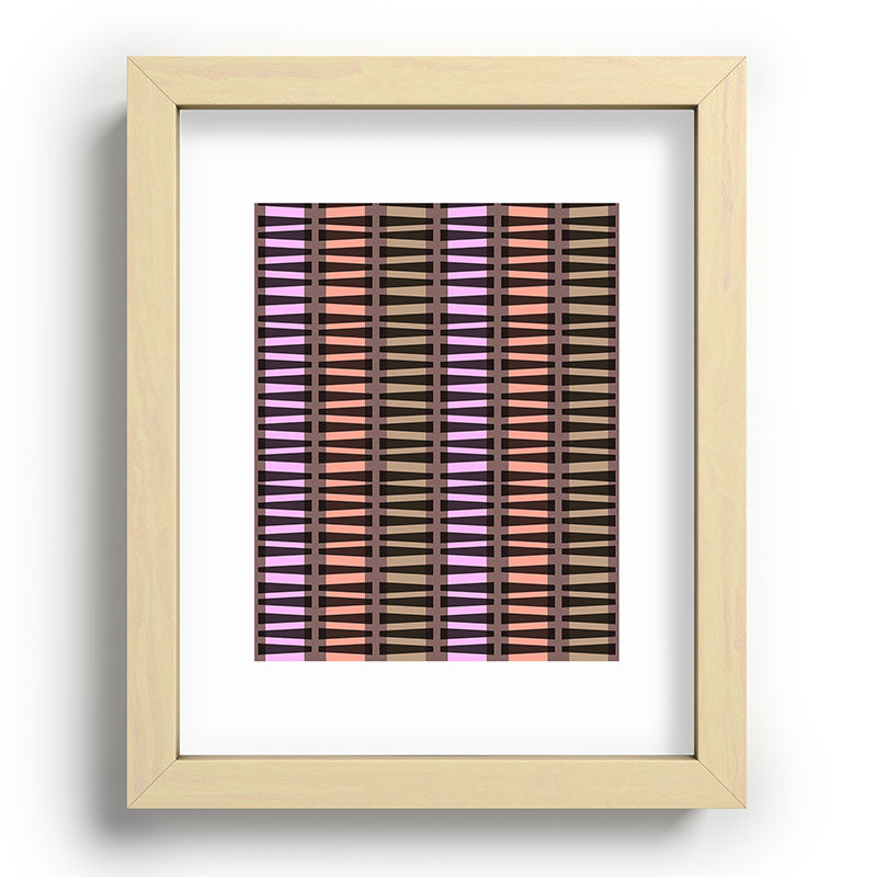 Mirimo Korath Striped Recessed Framing Rectangle