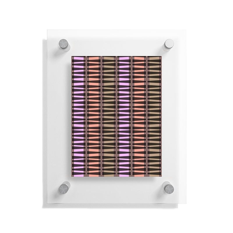 Mirimo Korath Striped Floating Acrylic Print