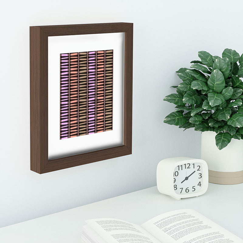 Mirimo Korath Striped Recessed Framing Rectangle