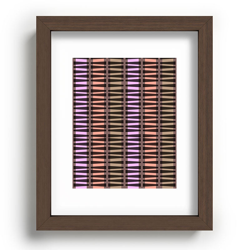 Mirimo Korath Striped Recessed Framing Rectangle