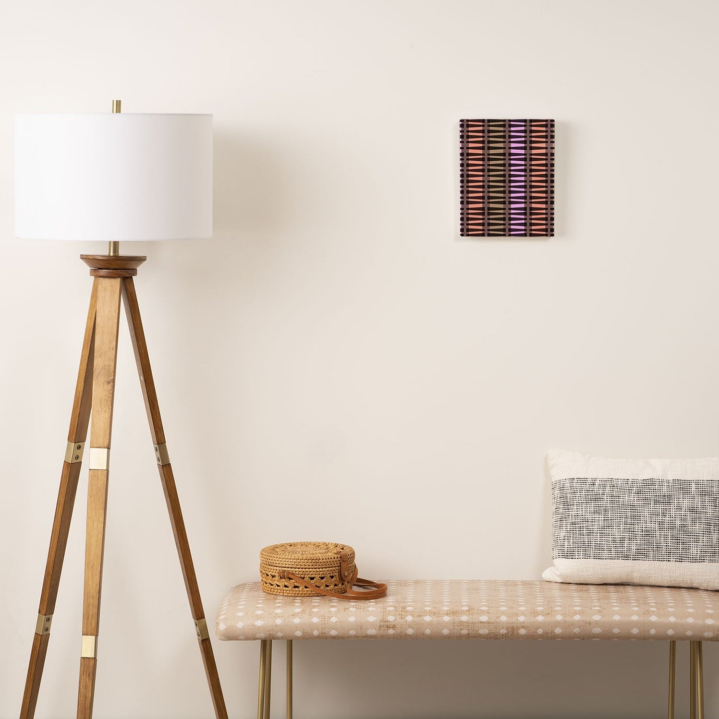 Mirimo Korath Striped Art Canvas